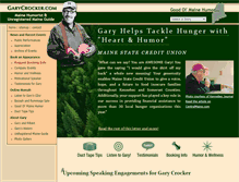 Tablet Screenshot of garycrocker.com
